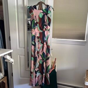 Ted Baker Silk Formal Maxi Dress